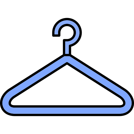 Hanger Generic Thin Outline Color icon