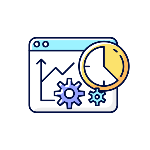 business analyst Generic Thin Outline Color icon