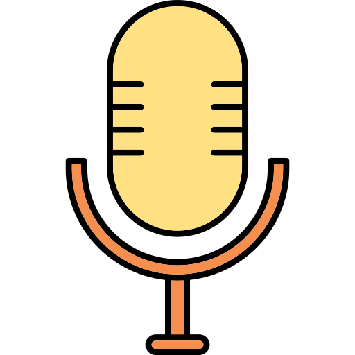 Voice control Generic Thin Outline Color icon