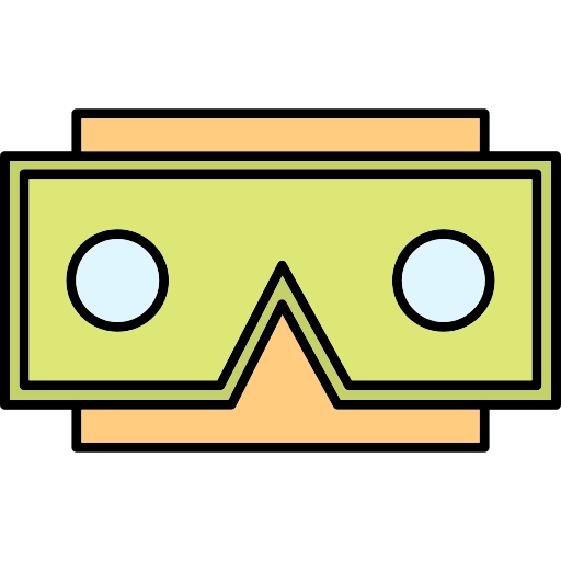 stereoskop Generic Thin Outline Color icon