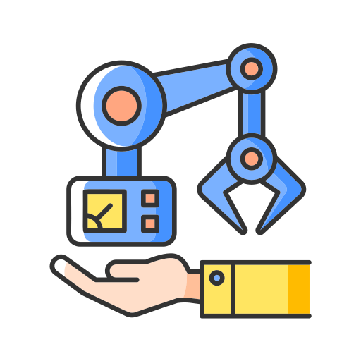 roboterarm Generic Thin Outline Color icon