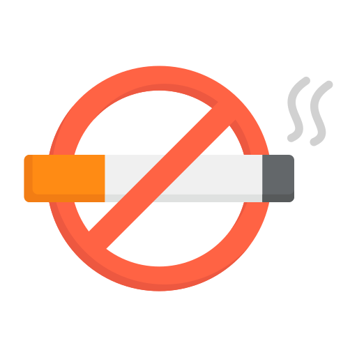nessun fumo di sigaretta Generic Flat icona