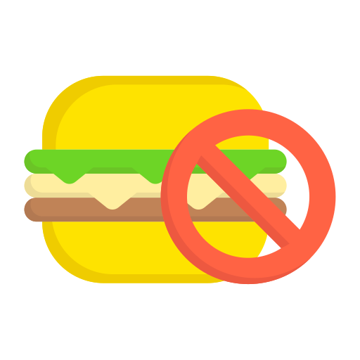 nessun hamburger Generic Flat icona
