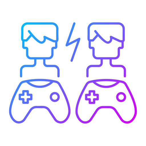 Player versus player Generic Gradient icon