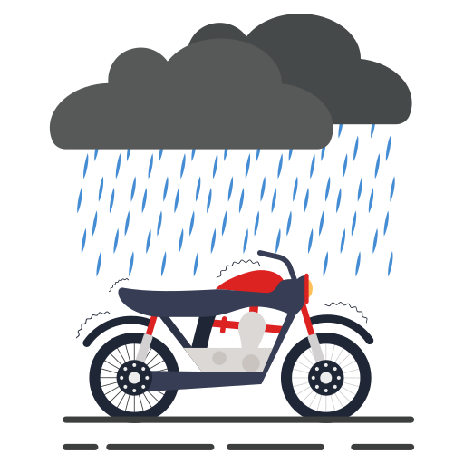 Raining Generic Flat icon