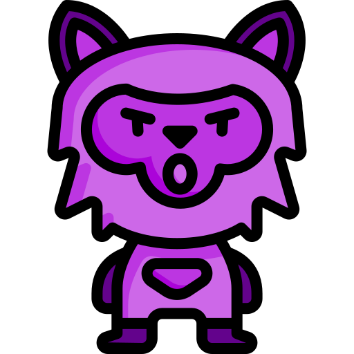 늑대 인간 Generic Outline Color icon