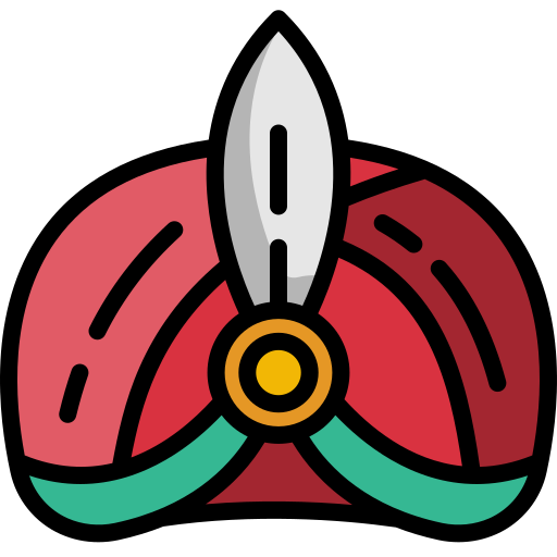 ターバン Generic Outline Color icon
