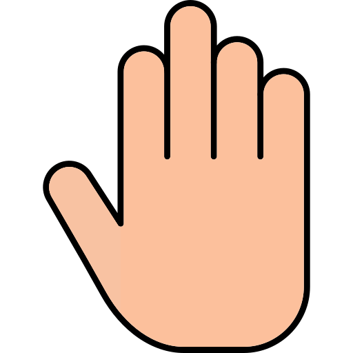 Hand tool Generic Thin Outline Color icon