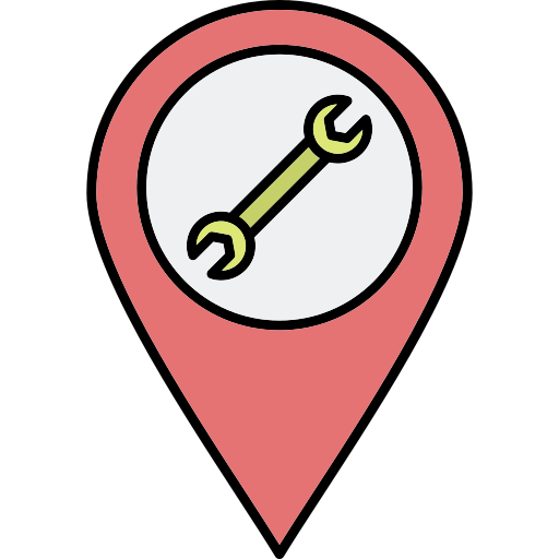 autoservice Generic Thin Outline Color icon