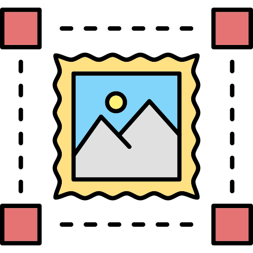 fotobearbeitung Generic Thin Outline Color icon