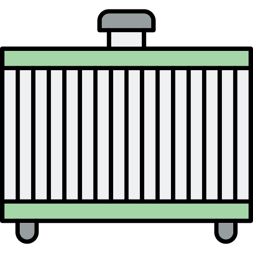 kaloryfer Generic Thin Outline Color ikona