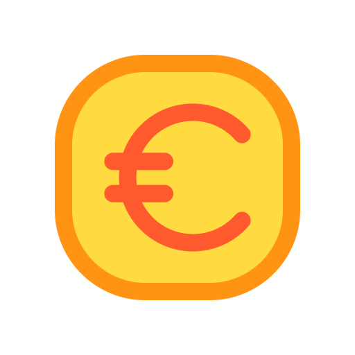 euro Generic Outline Color icoon