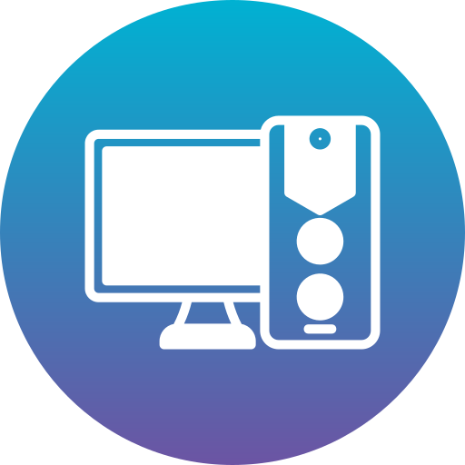 Personal computer Generic Flat Gradient icon