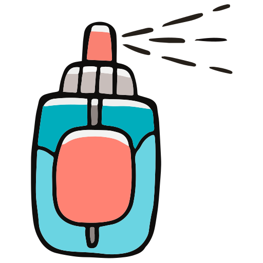 Hand sanitizer Generic Hand Drawn Color icon