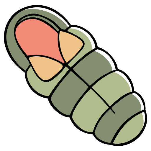 침낭 Generic Hand Drawn Color icon