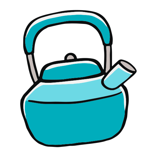 Teapot Generic Hand Drawn Color icon
