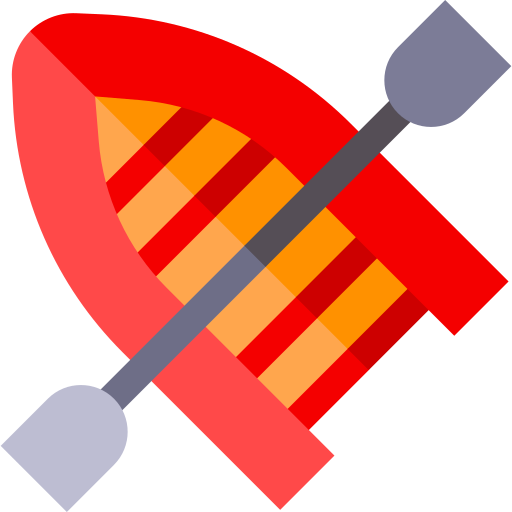reddingsboot Basic Straight Flat icoon