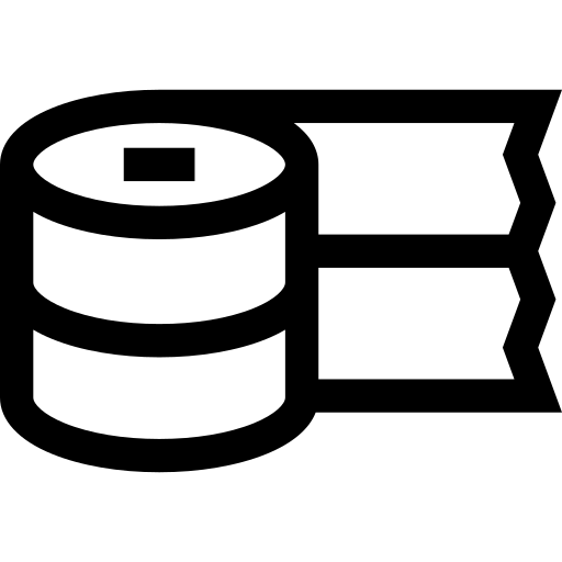 bande Basic Straight Lineal Icône