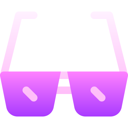 Sunglasses Basic Gradient Gradient icon