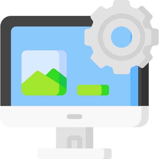 Content management system Special Flat icon