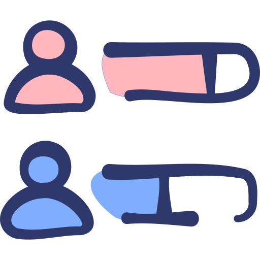 Task Basic Hand Drawn Lineal Color icon