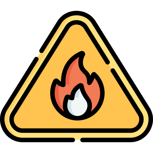 fiamme di fuoco Special Lineal color icona