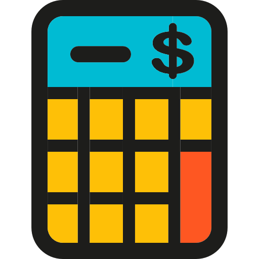 Calculator Soodabeh Ami Lineal Color icon