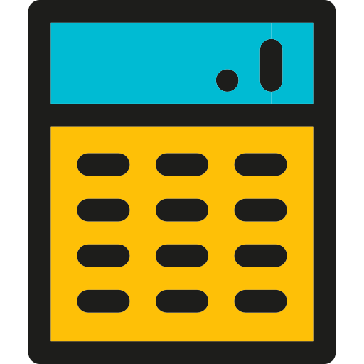 kalkulator Soodabeh Ami Lineal Color ikona