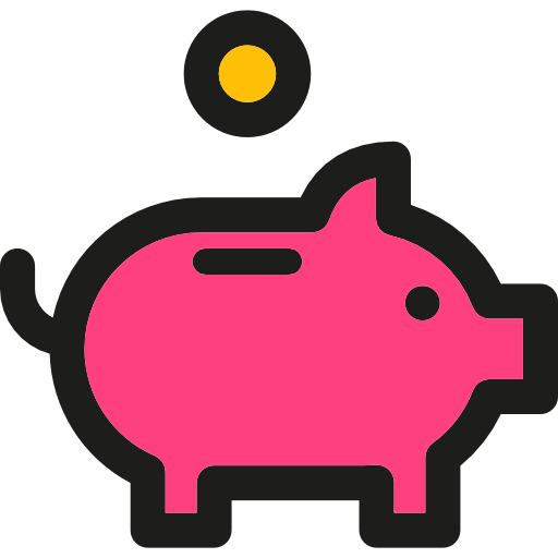 Piggy bank Soodabeh Ami Lineal Color icon