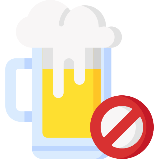 no alcohol Special Flat icono