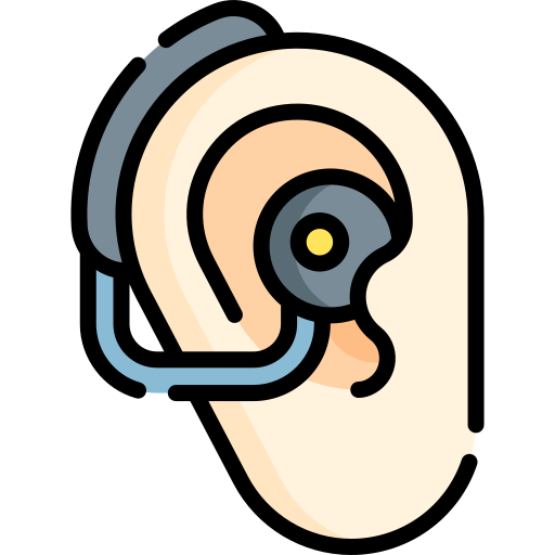 補聴器 Special Lineal color icon