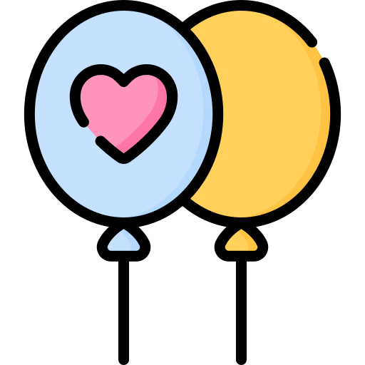 globos Special Lineal color icono