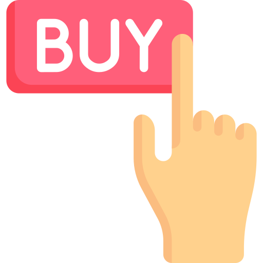 Buy button Special Flat icon