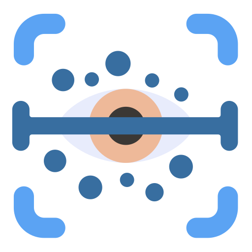 Сканирование глаз Generic Flat иконка