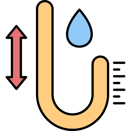 water beweging Generic Thin Outline Color icoon
