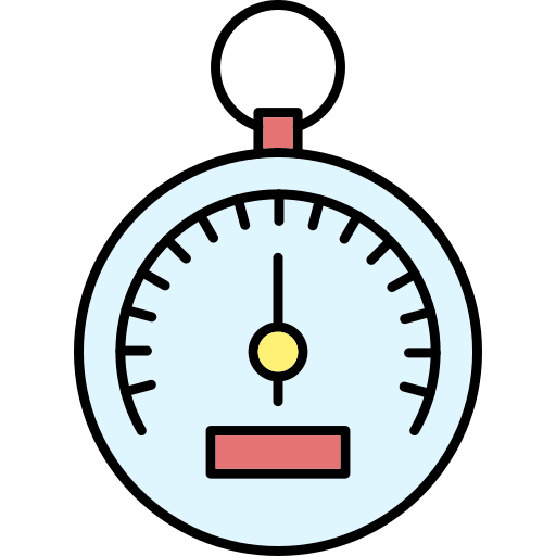 barómetro Generic Thin Outline Color icono