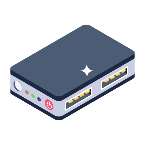 네트워크 허브 Generic Isometric icon