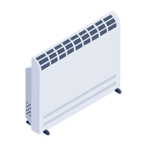 calentador de habitación Generic Isometric icono