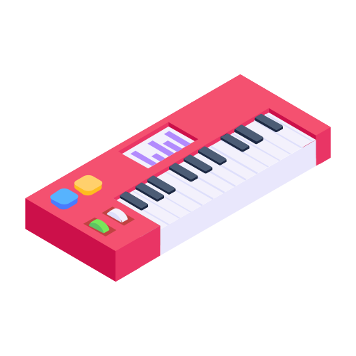 Пианино Generic Isometric иконка