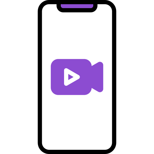 ビデオ通話 Generic Outline Color icon