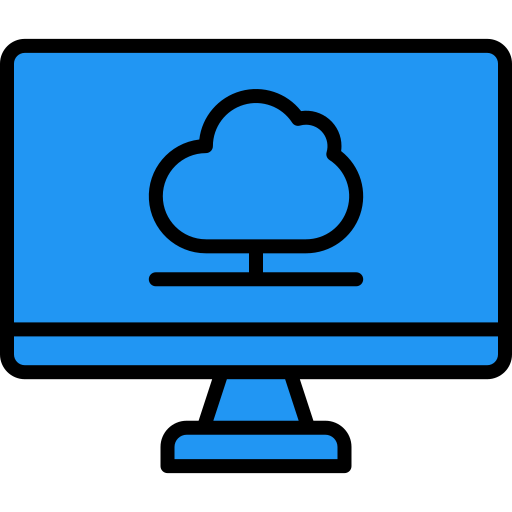 cloud computing Generic Outline Color Icône