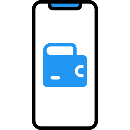 Цифровой кошелек Generic Outline Color иконка