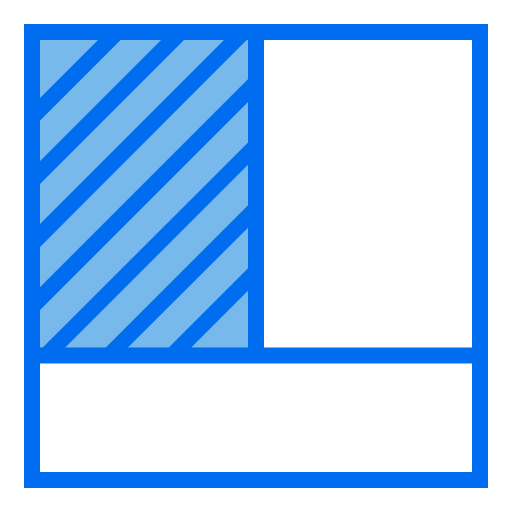 レイアウト Generic Blue icon