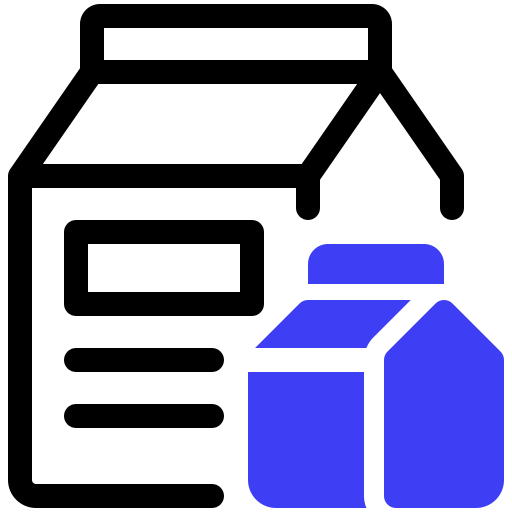 Коробка для молока Generic Mixed иконка