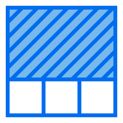 layout Generic Blue Ícone