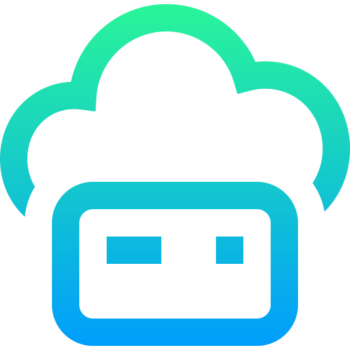 chmura Super Basic Straight Gradient ikona