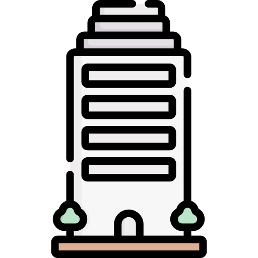 bürogebäude Special Lineal color icon