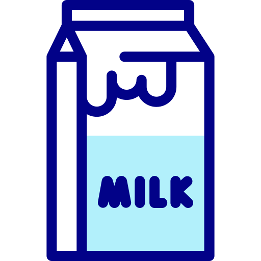 milch Detailed Mixed Lineal color icon