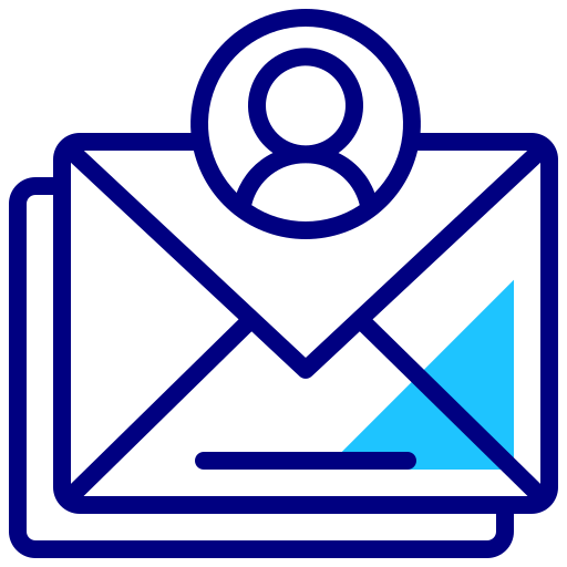 email Inipagistudio Blue icon