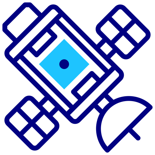 satellit Inipagistudio Blue icon